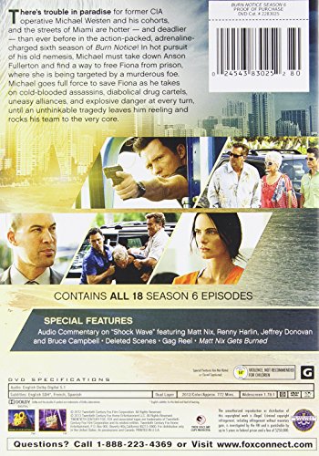 Burn Notice: The Complete Sixth Season - www.Shopthatapp.com