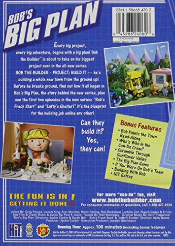 Bob the Builder: Bob's Big Plan - DVD - www.Shopthatapp.com
