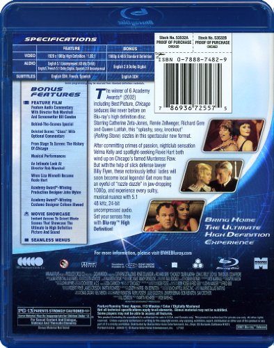Chicago - Blu-Ray - www.Shopthatapp.com
