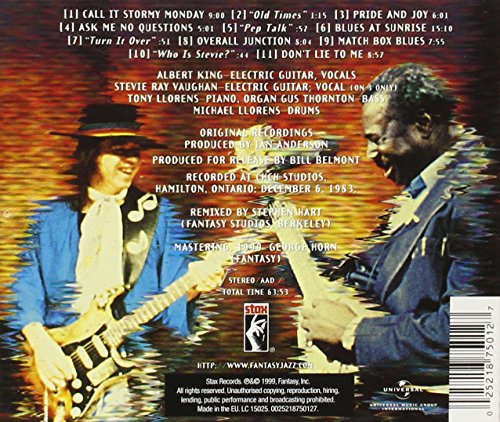 Albert King with Stevie Ray Vaughan / In Session: 1983 - CD (Used) - www.Shopthatapp.com