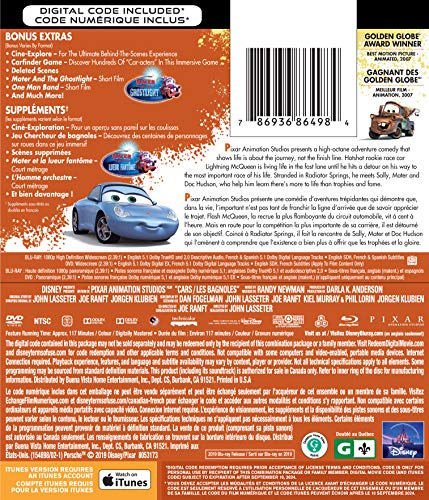 Cars - Blu-Ray/DVD - www.Shopthatapp.com