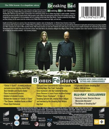 Breaking Bad: The Fifth Season - Blu-Ray (Used) - www.Shopthatapp.com