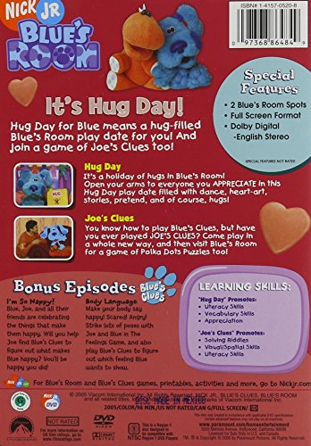 Blue's Clues - Blue's Room - It's Hug Day - www.Shopthatapp.com