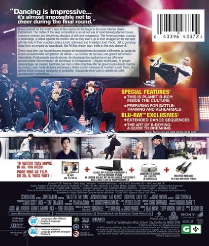 Battle of the Year - 3D Blu-Ray (Used) - www.Shopthatapp.com