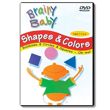 Brainy Baby Shapes & Colors DVD: Rainbows, Circles and Squares Classic Edition - DVD - www.Shopthatapp.com