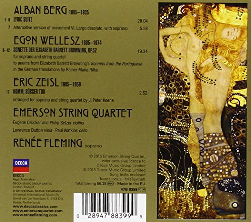 Berg: Lyric Suite / Wellesz: Sonnets By Elizabeth Barrett Browning - www.Shopthatapp.com