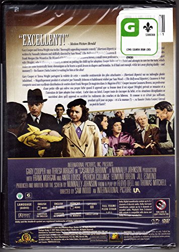Casanova Brown - Casanova le Petit (English/French) 1944 (Full Screen) Régie au Québec (Cover Bilingue) - www.Shopthatapp.com