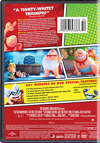 Captain Underpants: The First Epic Movie - DVD - www.Shopthatapp.com
