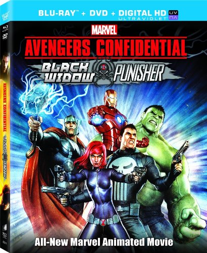 Avengers Confidential: Black Widow & Punisher - Blu-Ray/DVD - www.Shopthatapp.com