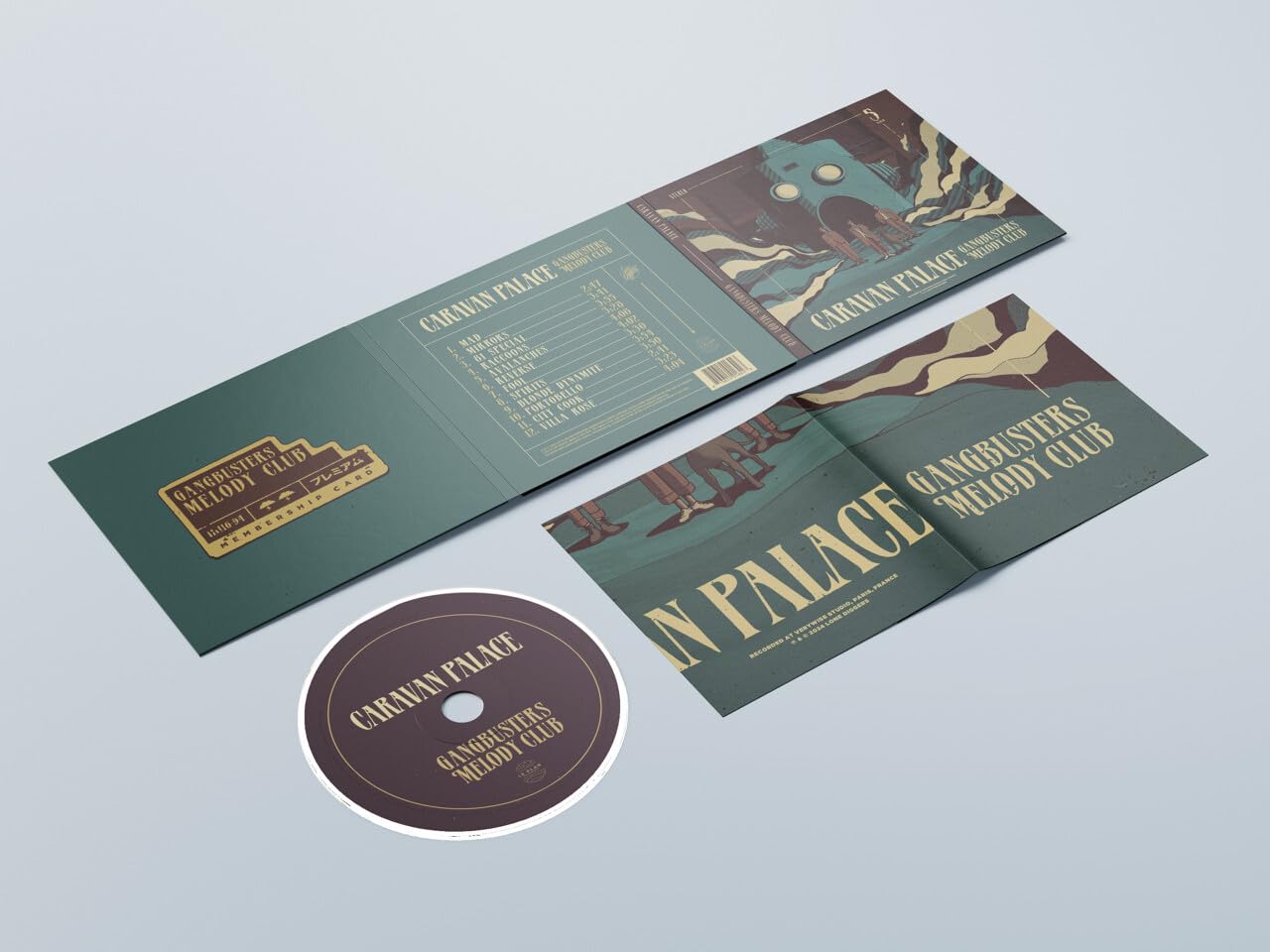 Caravan Palace / Gangbusters Melody Club - CD - www.Shopthatapp.com