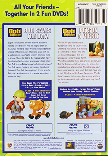 Bob the Builder: Bob Saves the Day / Pets in a Pickle - Double Feature - www.Shopthatapp.com
