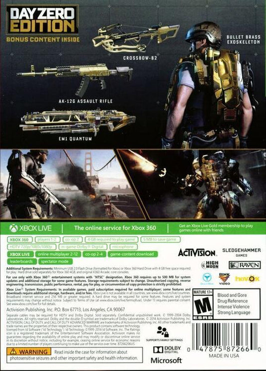Call of Duty: Advanced Warfare (usagé) - www.Shopthatapp.com