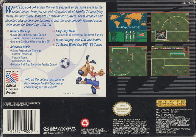 World Cup USA 94 (usagé) - www.Shopthatapp.com