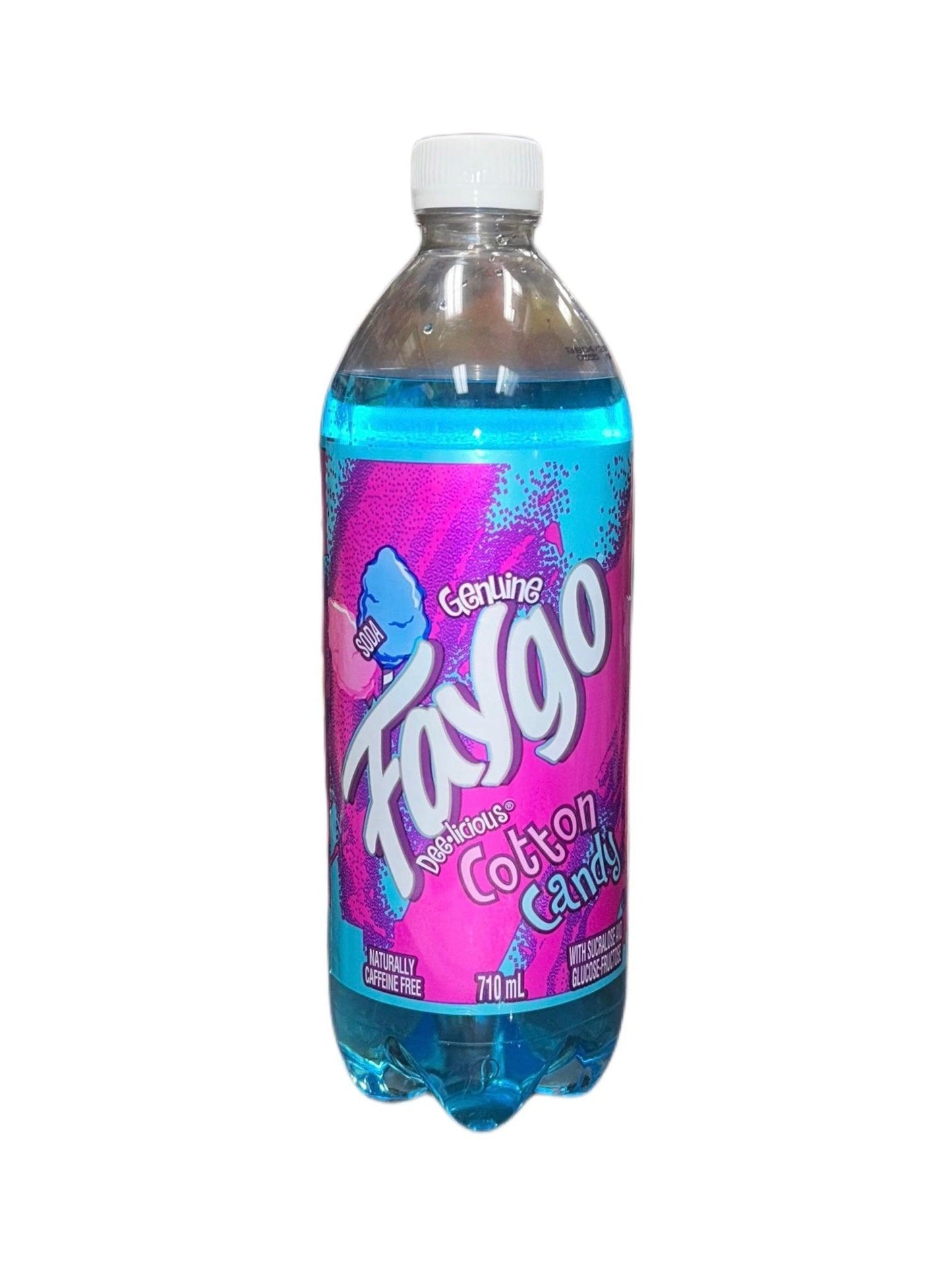 Faygo Cotton Candy Soda Drink 710mL - www.Shopthatapp.com