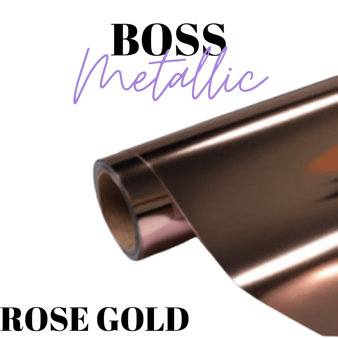 HTV- Boss Metallic - ROSE GOLD - www.Shopthatapp.com