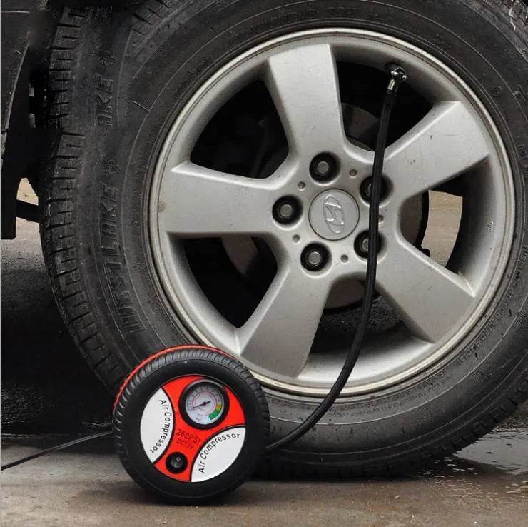 Car Battery Car Portable Tire Electric Inflator - www.Shopthatapp.com
