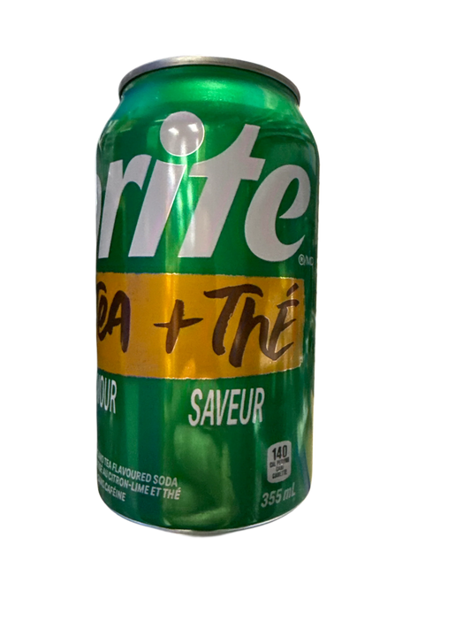 Sprite + Tea Lemon Lime Plus Tea Flavour 355ML - Canadian Edition - www.Shopthatapp.com