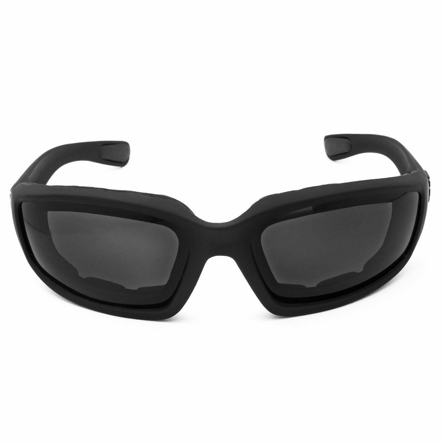 Cycling Sunglasses Chopper Outdoor Sports Glasses For Men Wrap Around UV400 Protection For Fishing Driving Glasses Windproof Gray Lens 3 Pack - www.Shopthatapp.com