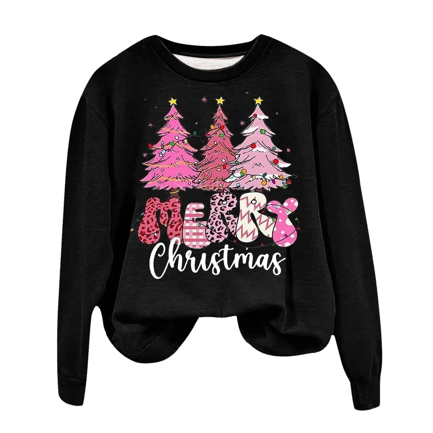 New Women's Christmas tree Pullover Sweatshirt for women - www.Shopthatapp.com