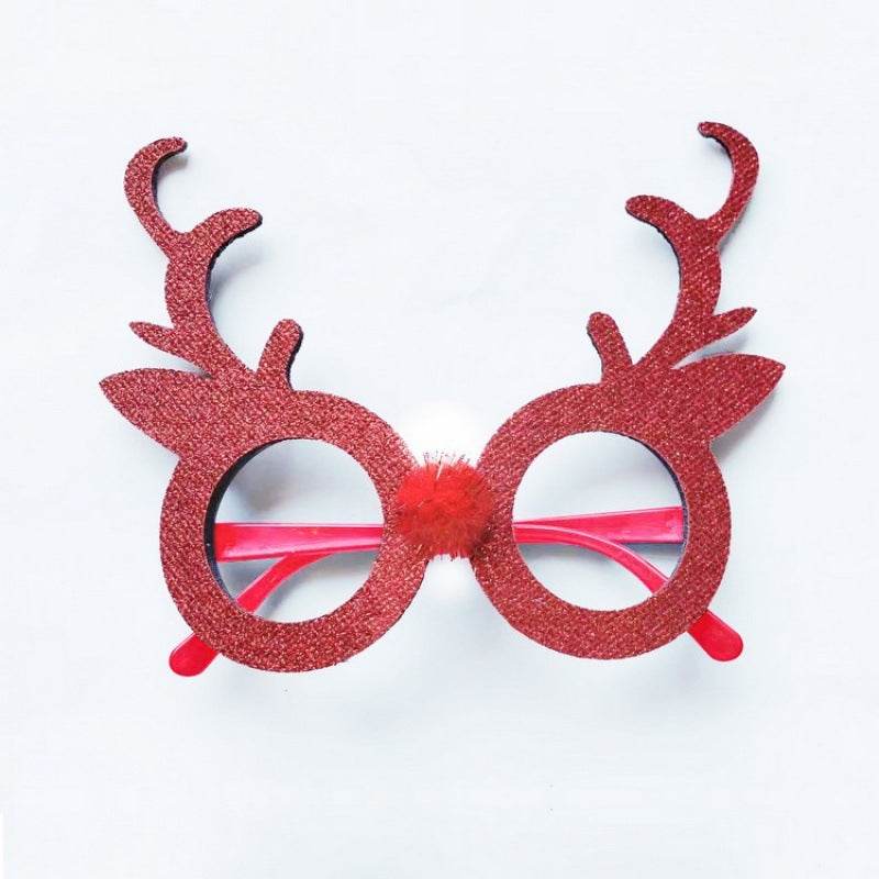Christmas Creative Party Gathering Dress Up Glasses - www.Shopthatapp.com