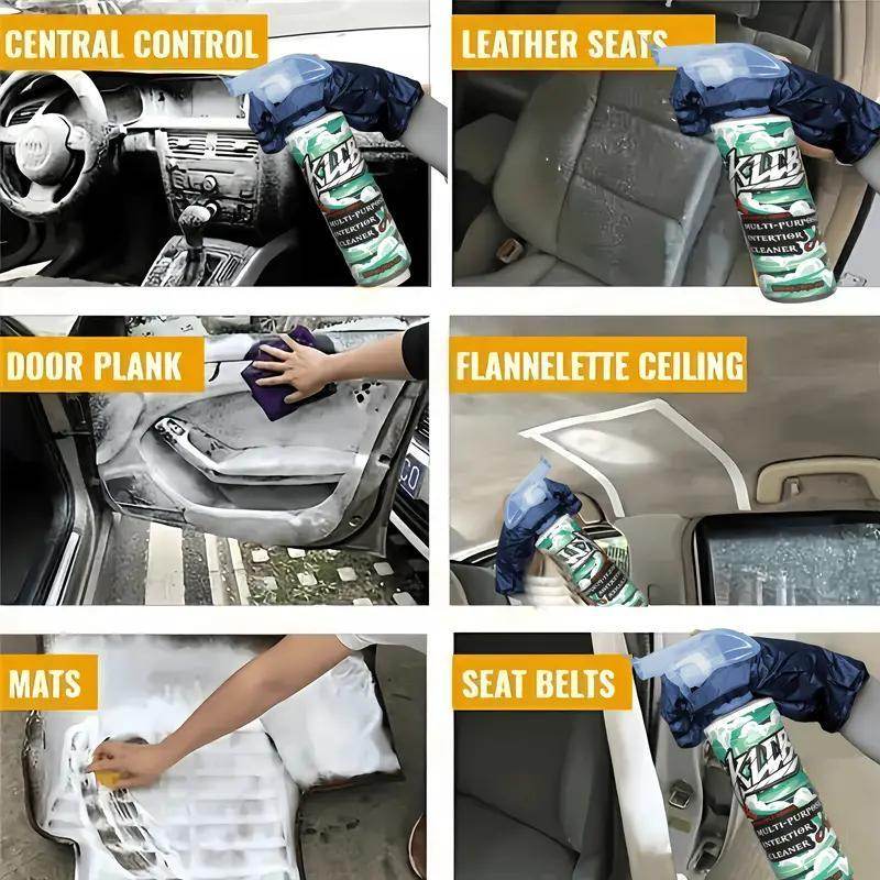 Multi-purpose Car Interior Cleaner Dazzle Car Wash Dirt Remover - www.Shopthatapp.com