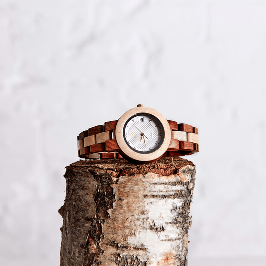 The Hazel: Wood Watch for Women - www.Shopthatapp.com