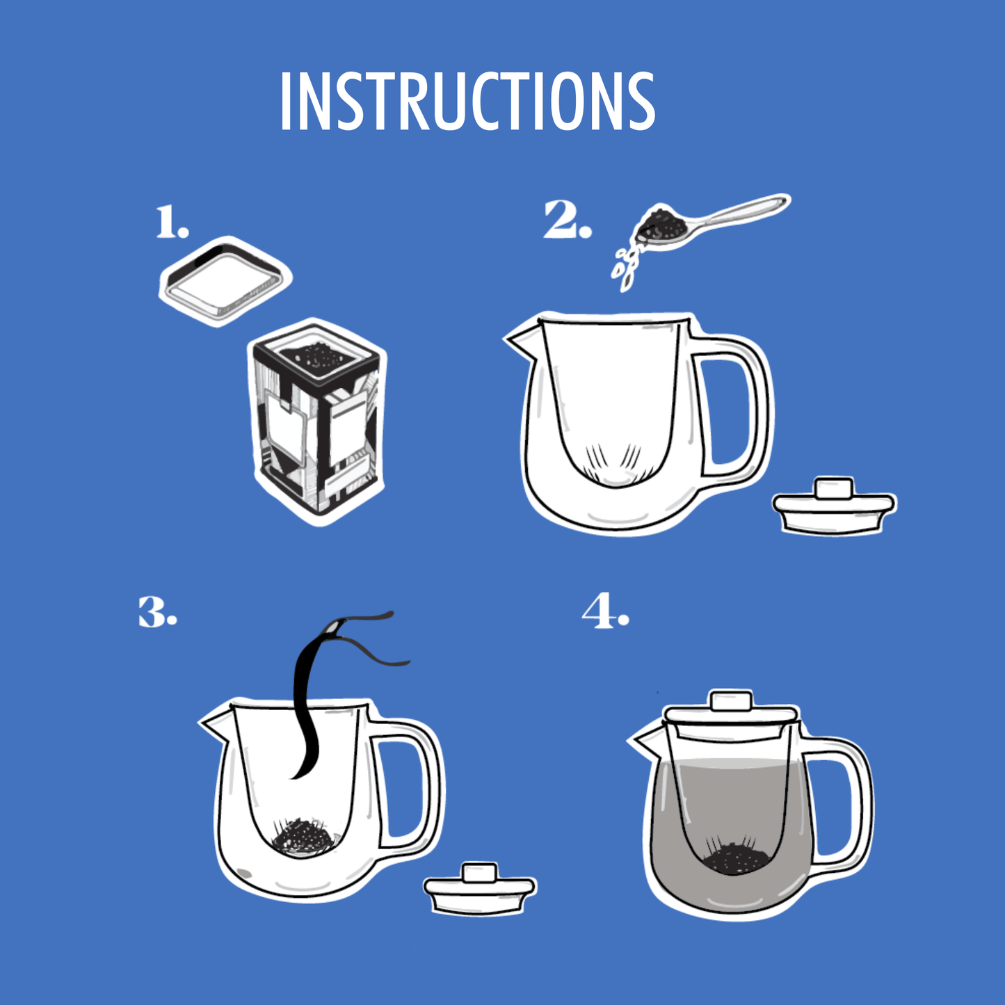 Glass Tea Infuser Teapot 600 ml - www.Shopthatapp.com