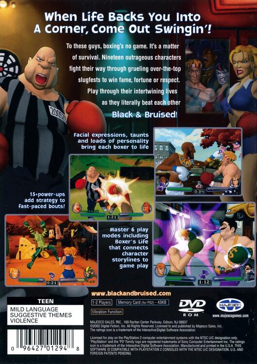 Black & Bruised (usagé) - www.Shopthatapp.com