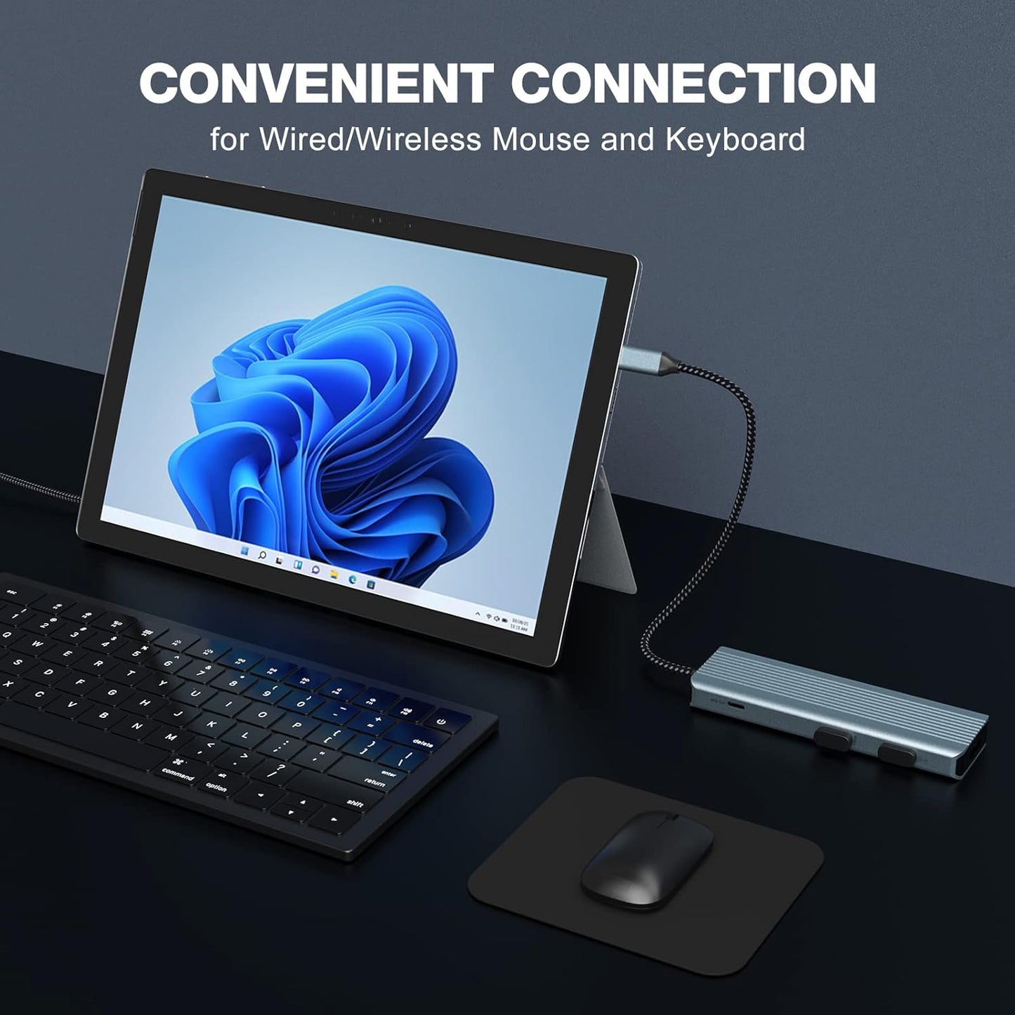 9 in 1 USB Docking Station HDMI Docking Station 4K@30Hz HDMI SD/MicroSD & More - www.Shopthatapp.com