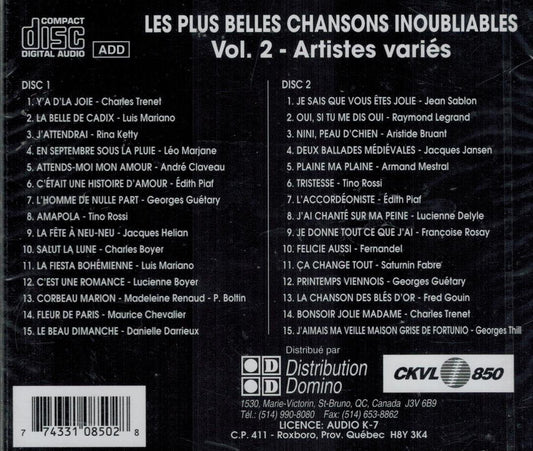 Chansons Inoubliables V2 - www.Shopthatapp.com