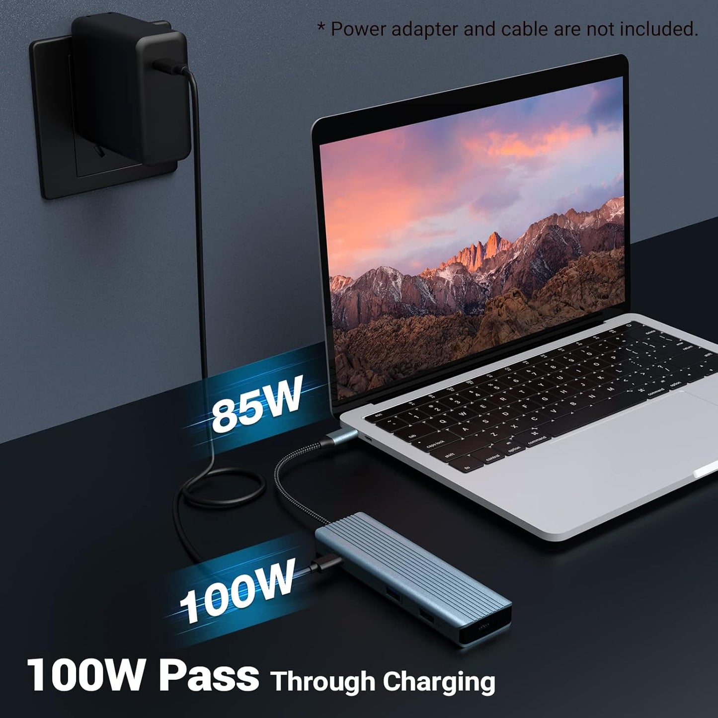 9 in 1 USB Docking Station HDMI Docking Station 4K@30Hz HDMI SD/MicroSD & More - www.Shopthatapp.com