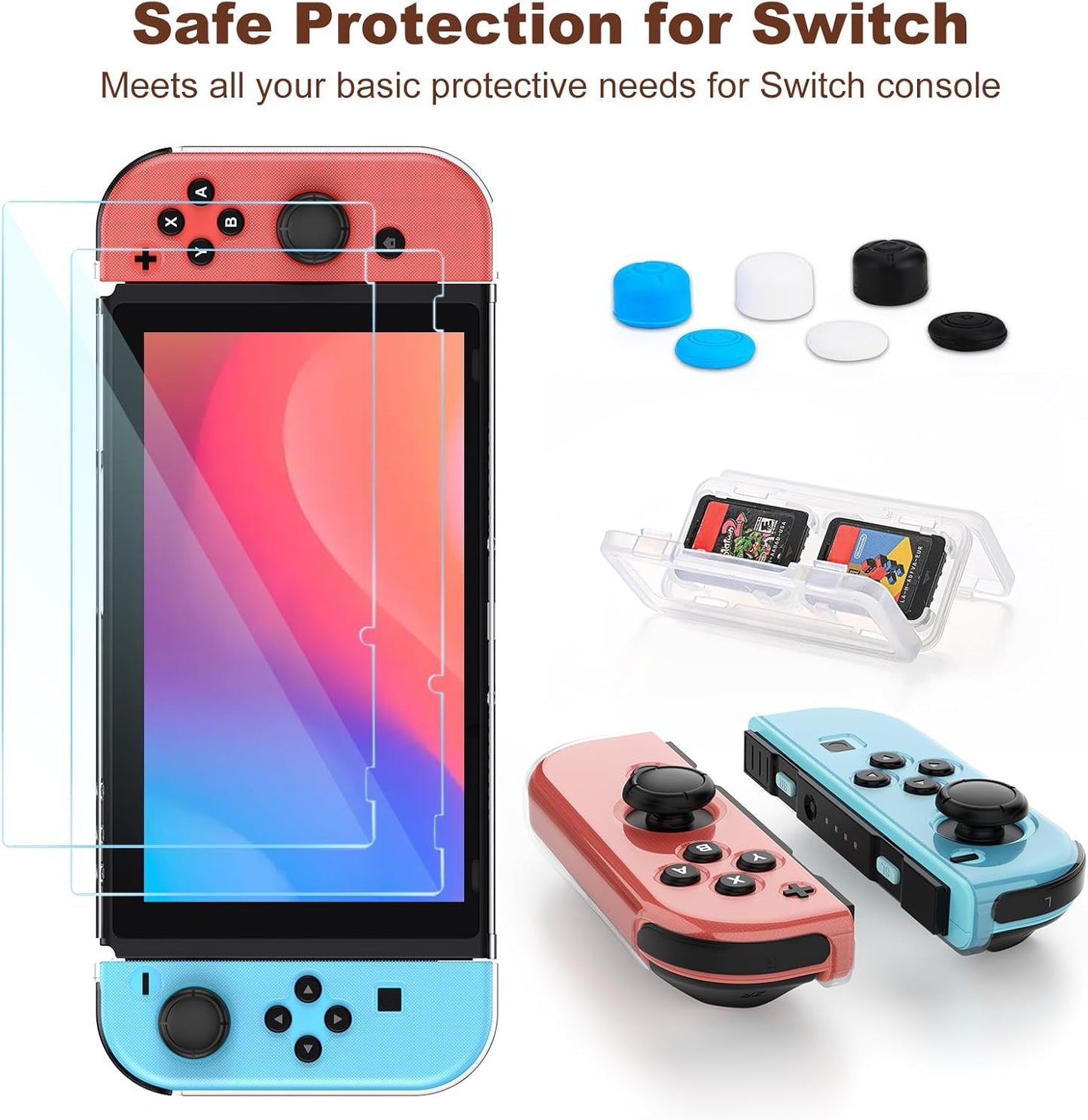 Premium Nintendo Switch 13-in-1-Zubehörpaket – Rundumschutz garantiert