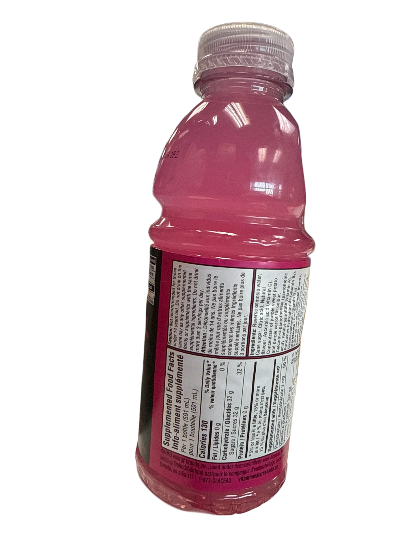 Vitamin Water Kiwi Strawberry Flavour 591ML - Canadian Edition - www.Shopthatapp.com