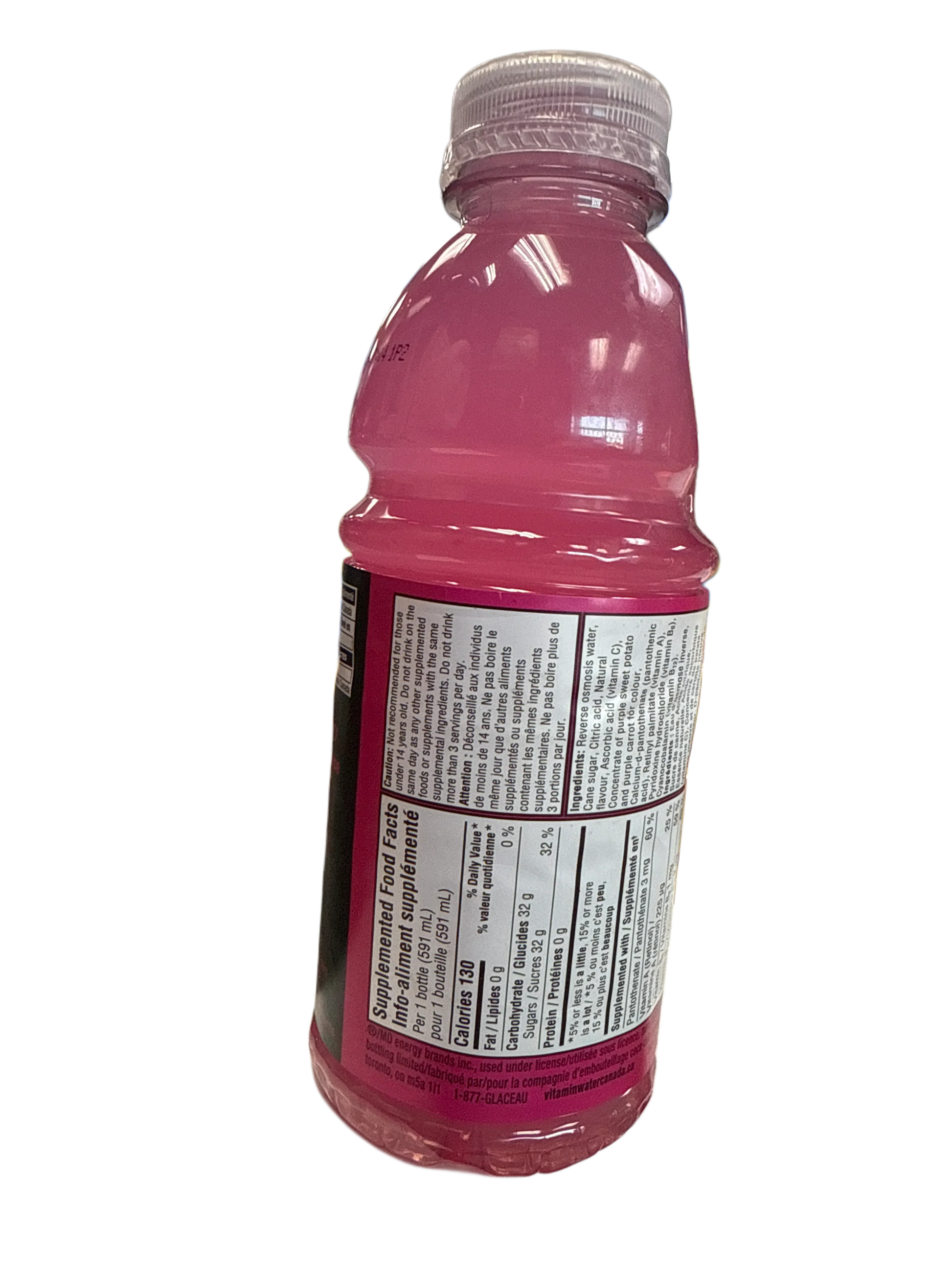 Vitamin Water Kiwi Strawberry Flavour 591ML - Canadian Edition - www.Shopthatapp.com