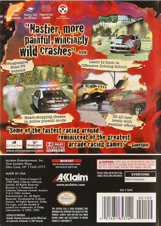 Burnout 2: Point of Impact (usagé) - www.Shopthatapp.com