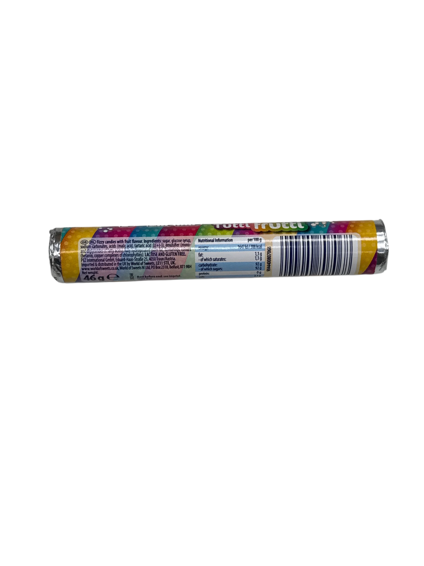 Pez Fizzy Tutti Fruitti Candies 46G - U.S Edition - www.Shopthatapp.com
