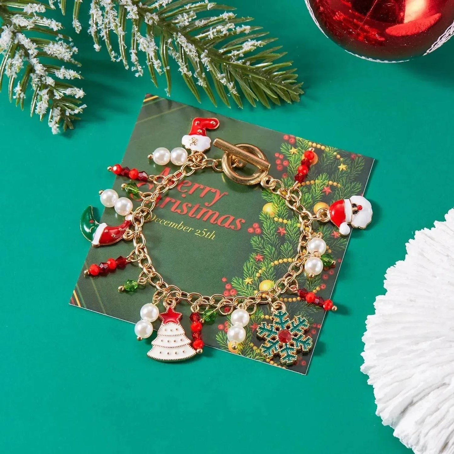 Christmas advent charm bracelet Nutcracker Charm Bracelet - www.Shopthatapp.com