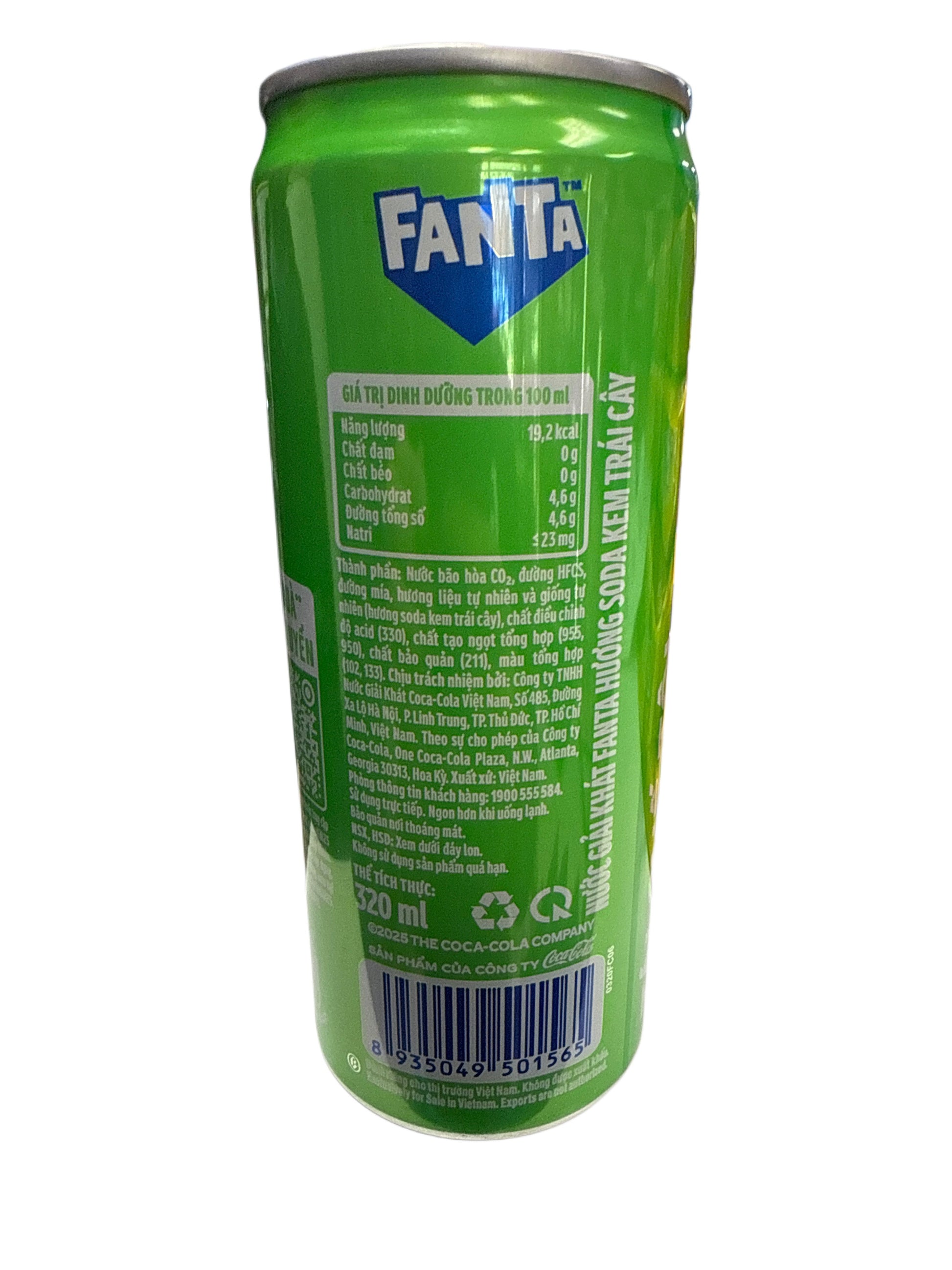 Fanta Creme Soda Huong Drink 320ML Vietnamese Edition - www.Shopthatapp.com