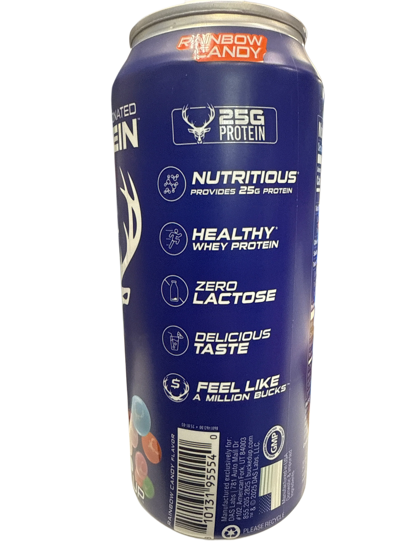 Bucked Up Lightly Carbonated Protein Rainbow Candy Flavoured 473ML - U.S Edition - www.Shopthatapp.com