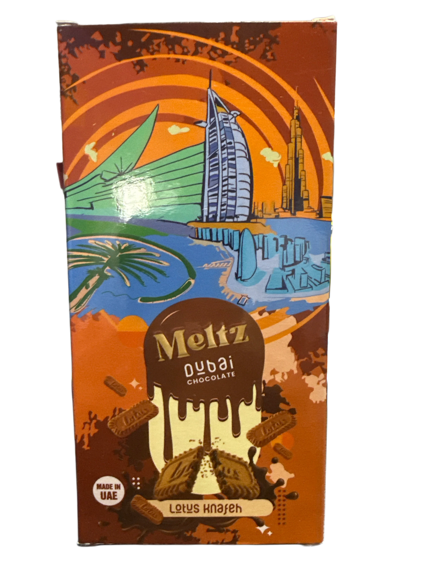 Meltz Dubai Chocolate Lotus Knafeh Flavour 192G - Dubai Edition - www.Shopthatapp.com