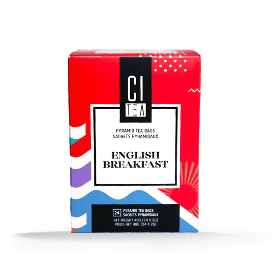 English Breakfast Tea - 24 Pyramid Tea Bags - www.Shopthatapp.com
