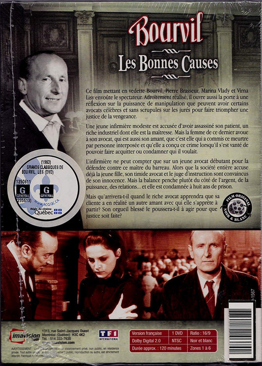 Bourvil : Les Grands Classiques : Les Bonnes Causes (Original French ONLY Version - NO English Options) 1963 (Widescreen) Régie au Québec - www.Shopthatapp.com