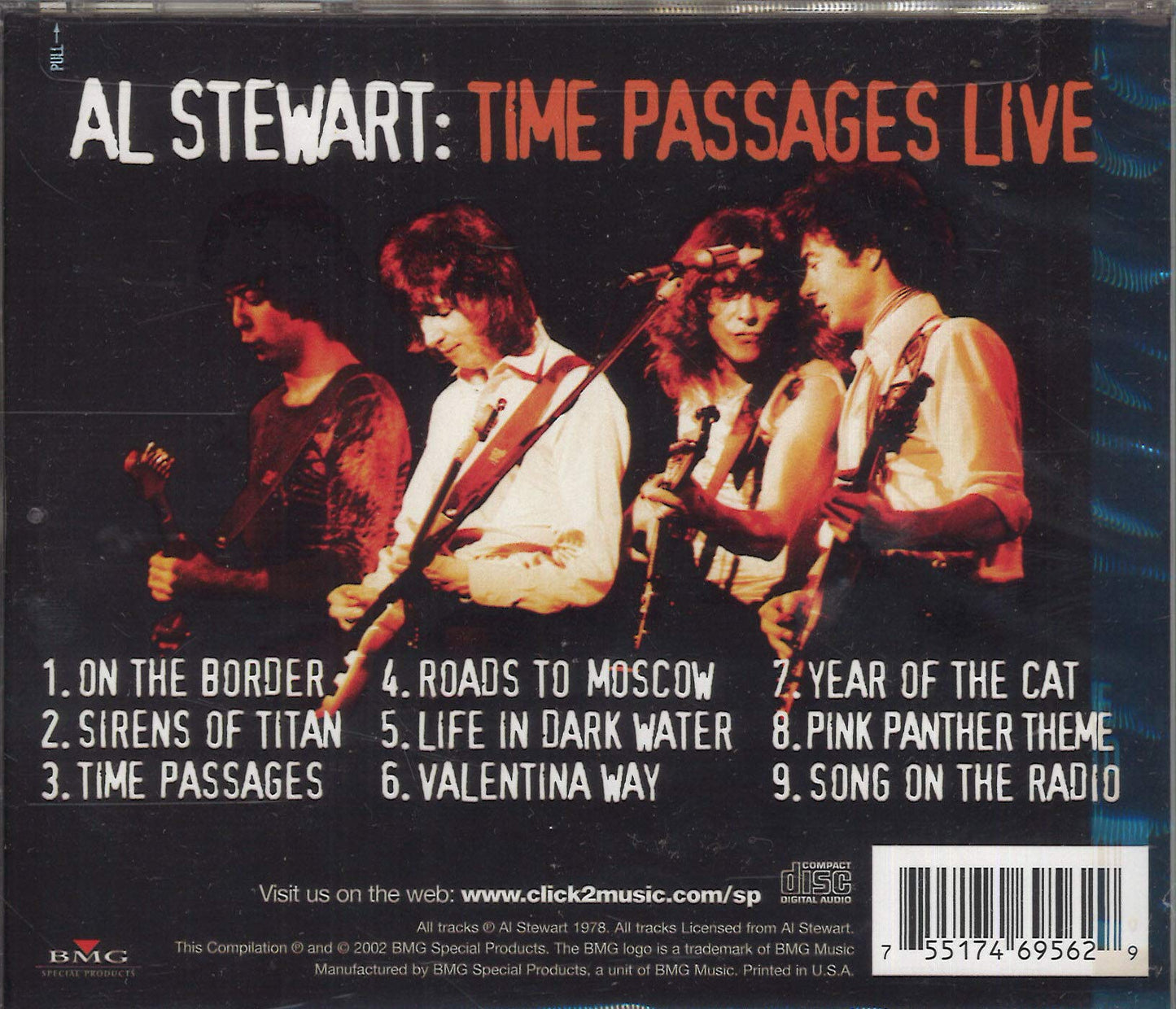 Al Stw=ewart / Time Passages Live - CD (Used) - www.Shopthatapp.com