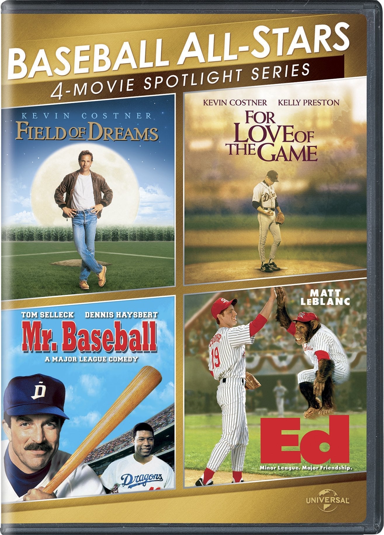 Baseball All-Stars 4-Movie Spotlight Series - www.Shopthatapp.com