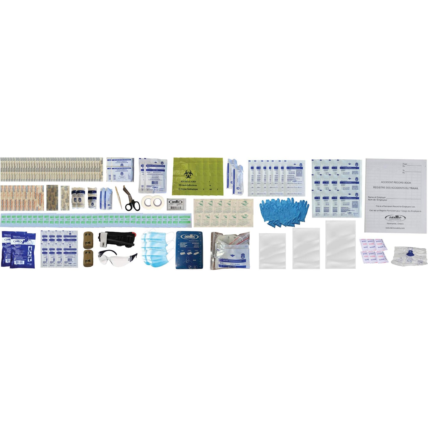 Trousse de premiers soins, Colombie-Britannique/Conforme à la norme CSA Z1220-17, environnement à risque élevé de type 3, moyen (26 à 50 travailleurs)