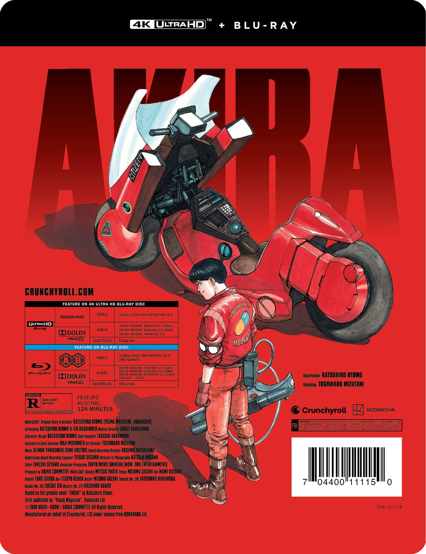 Akira (Steelbook) - 4K/Blu-Ray - www.Shopthatapp.com