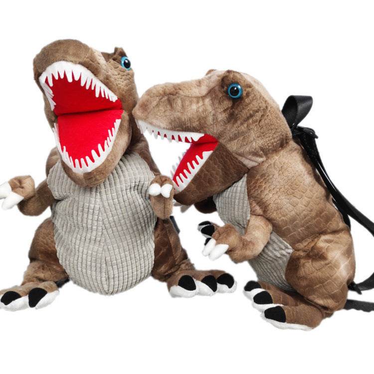 Kids Creative Cute Plush Dinosaur Cartoon Backpack - www.Shopthatapp.com