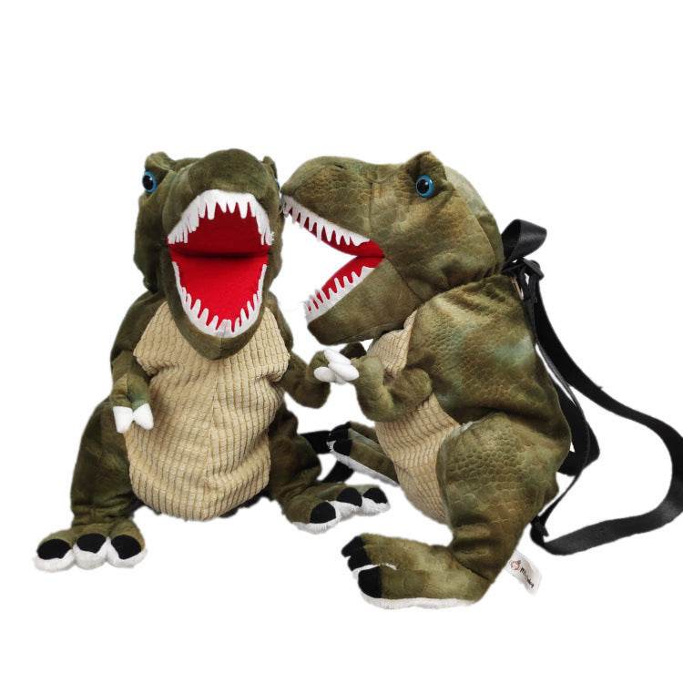 Kids Creative Cute Plush Dinosaur Cartoon Backpack - www.Shopthatapp.com