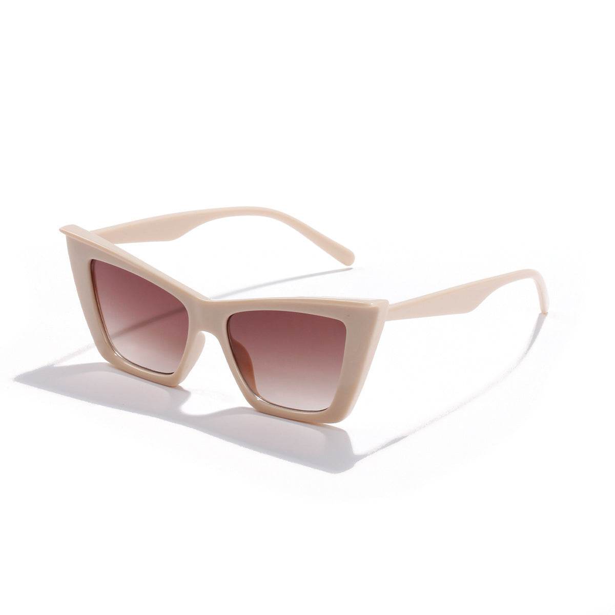 Triangle cat's eye glasses - www.Shopthatapp.com