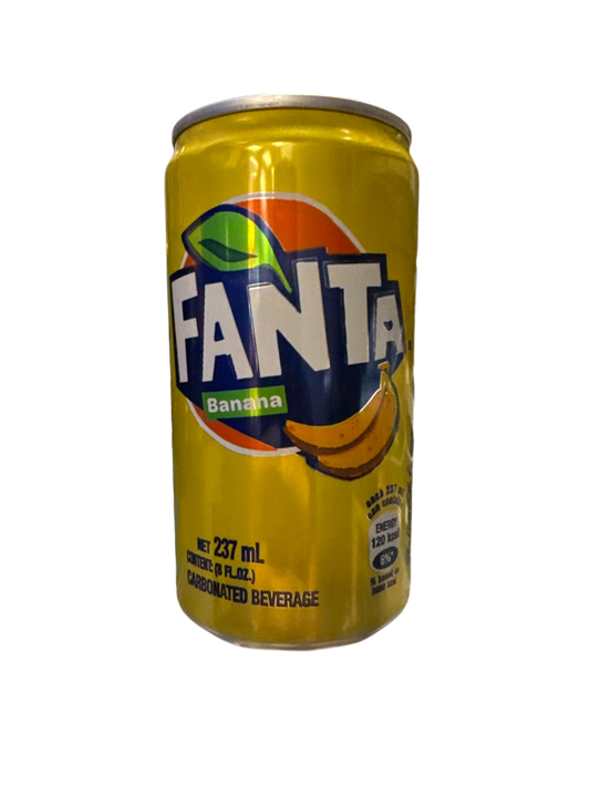 Fanta Banana Flavoured Can 237ML - Trinidad and Tobago Edition - www.Shopthatapp.com